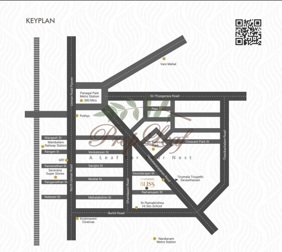 Legendary Bliss Location Map